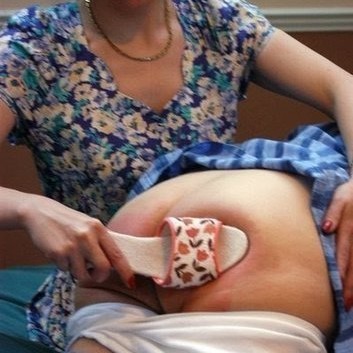 Mommy spanks