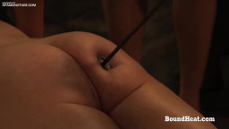 Submissive Lesbian Slave Branded By Dominant Madame And Maid
