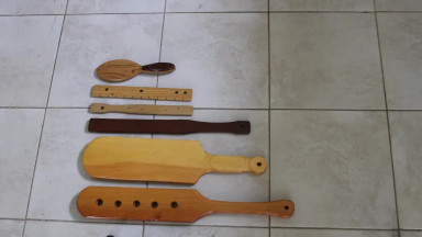 wood paddle c
