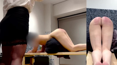 Yet another caning session