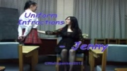 Uniform Infractions - Jenny - from Wellspanked