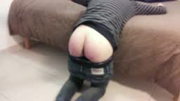 Quick self spanking
