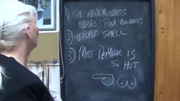 Heistress Lady Lindadeals with two naughty pupils
